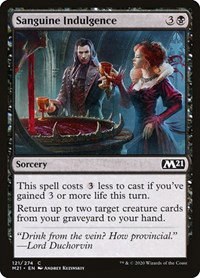 Sanguine Indulgence - Foil