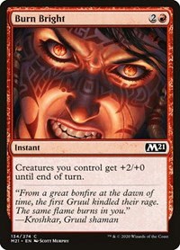 Burn Bright - Foil