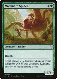 Mammoth Spider - Foil