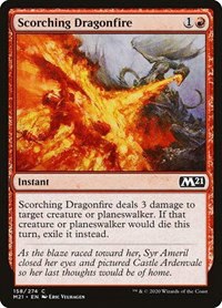 Scorching Dragonfire - Foil