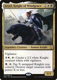 Aryel, Knight of Windgrace - Foil