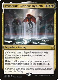 Primevals' Glorious Rebirth - Foil