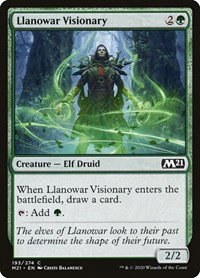 Llanowar Visionary - Foil