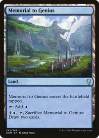 Memorial to Genius - Foil