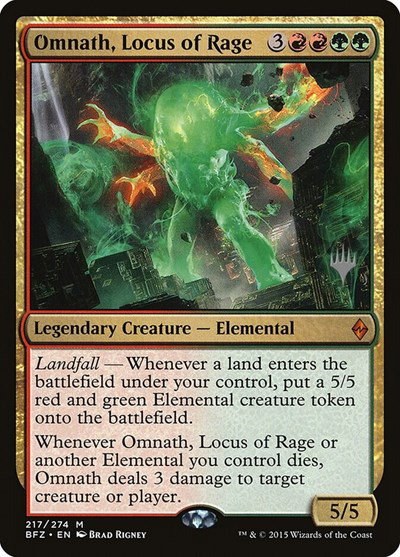Omnath, Locus of Rage - Normal Omnath Locus Of Rage