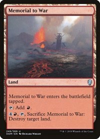 Memorial to War - Foil