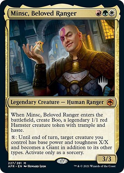 Minsc, Beloved Ranger - Foil