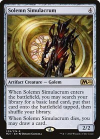 Solemn Simulacrum - Foil