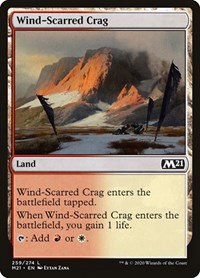 Wind-Scarred Crag - Foil