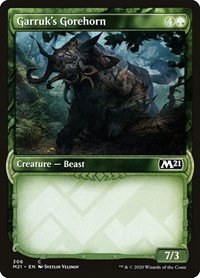 Garruk's Gorehorn - Foil