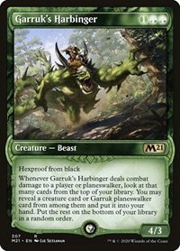 Garruk's Harbinger - Foil