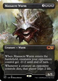 Massacre Wurm - Foil