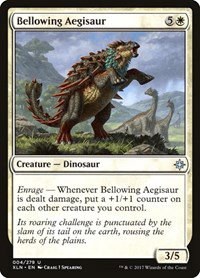 Bellowing Aegisaur - Foil