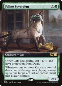 Feline Sovereign - Foil