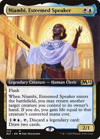 Niambi, Esteemed Speaker - Foil