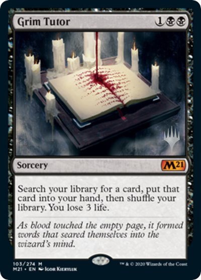 Grim Tutor - Foil