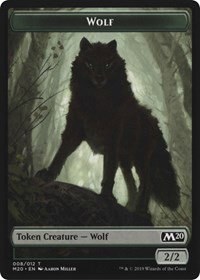 Zombie // Wolf Double-Sided Token