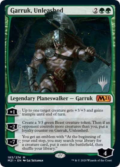 Garruk, Unleashed - Foil