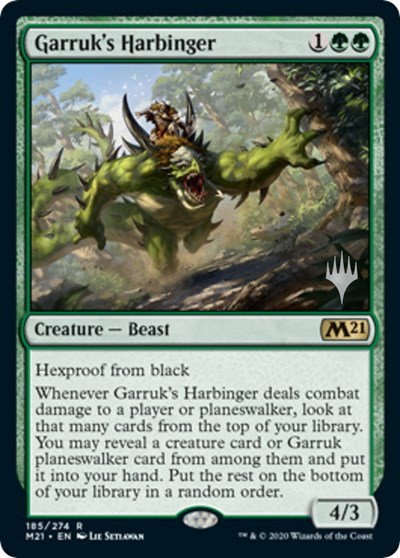 Garruk's Harbinger - Foil