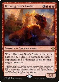 Burning Sun's Avatar - Foil