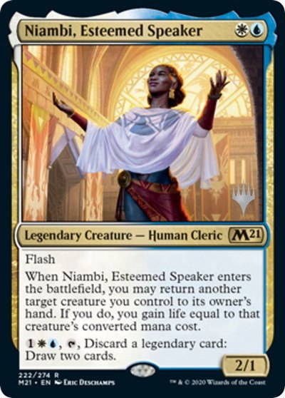 Niambi, Esteemed Speaker - Foil