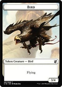 Bird (001) // Sculpture Double-Sided Token