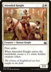 Attended Knight - Foil