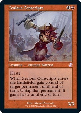 Zealous Conscripts - Foil