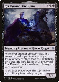 Syr Konrad, the Grim - Foil