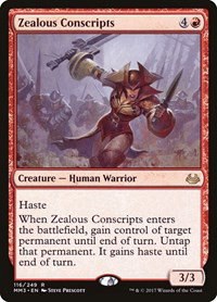 Zealous Conscripts - Foil