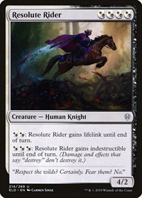 Resolute Rider - Foil