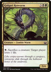 Golgari Rotwurm - Foil