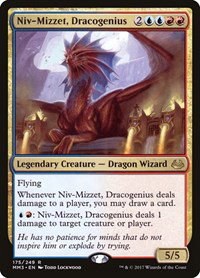 Niv-Mizzet, Dracogenius - Foil