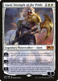 Ajani, Strength of the Pride - Normal Ajani Strength Of The P