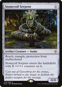 Stonecoil Serpent - Foil