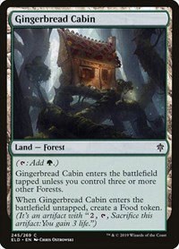 Gingerbread Cabin - Foil