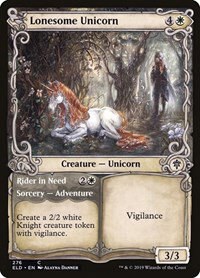 Lonesome Unicorn - Foil