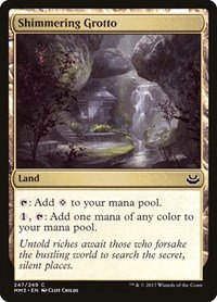 Shimmering Grotto - Foil