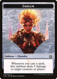 Emblem - Chandra, Torch of Defiance - Normal Emblem Chandra Torch Of