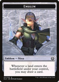 Emblem - Nissa, Vital Force - Normal Emblem Nissa Vital Forc