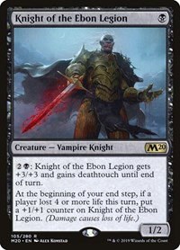 Knight of the Ebon Legion - Foil
