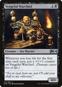 Vengeful Warchief - Foil