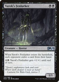 Yarok's Fenlurker - Foil