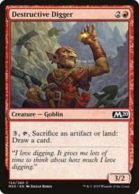 Destructive Digger - Foil