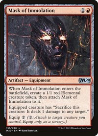 Mask of Immolation - Foil