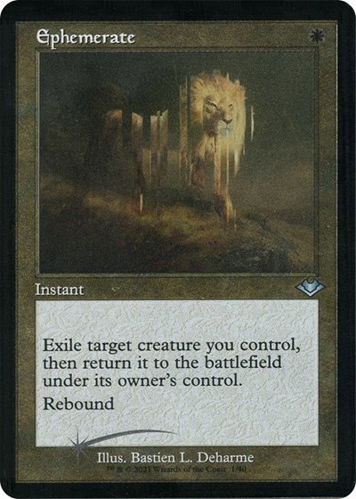 Ephemerate - Retro Frame Foil Etched