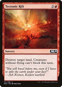Tectonic Rift - Foil