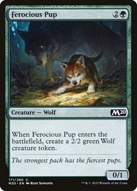 Ferocious Pup - Foil