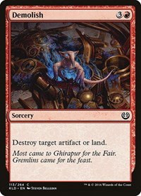 Demolish - Foil