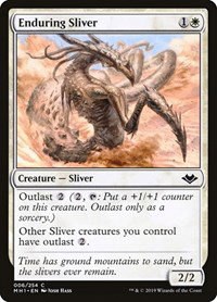 Enduring Sliver - Foil Enduring Sliver